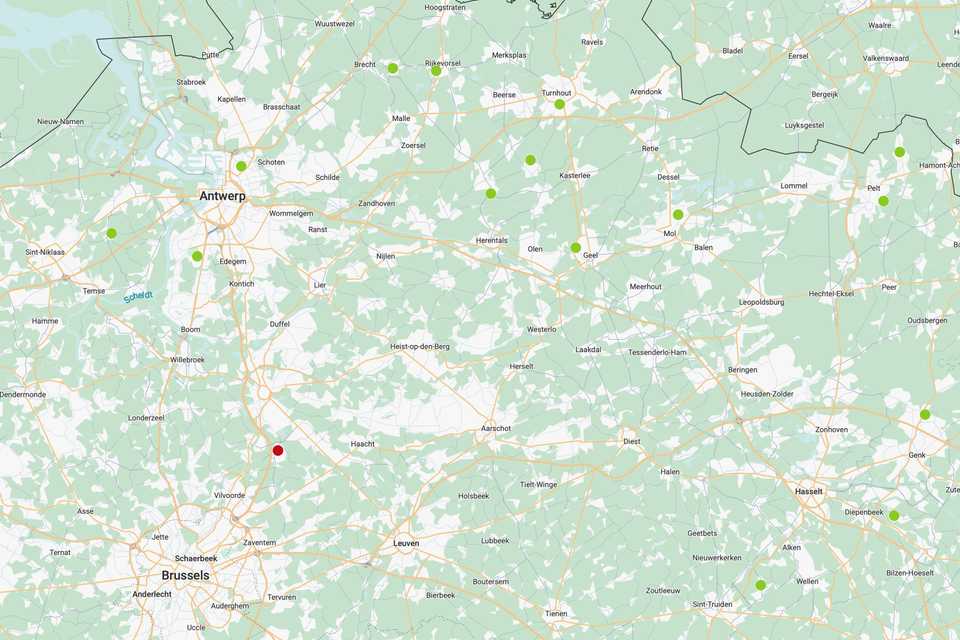 Definitieve reeksindeling 3e nationale - bis