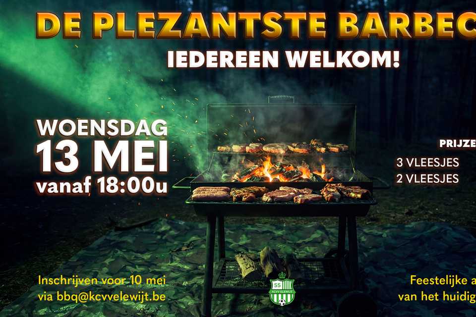 De plezantste (eindeseizoens)barbecue