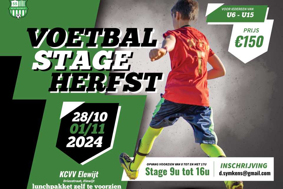 Herfststage 2024